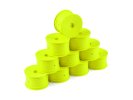 HUDY 803241-Y 1/10 OFF-ROAD Wheel - 2WD/4WD - Rear - Yellow (10)