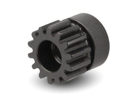 HUDY 294254 - Aluminium Pinion Gear - Hard Coated - 14T / 32 (MODUL 0.8)