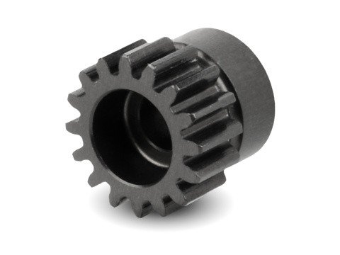 HUDY 294256 - Aluminium Pinion Gear - Hard Coated - 16T / 32 (MODUL 0.8)
