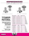 alt="HUDY 903314-T - Titanium Flat Head Screw M3x14 (4)" title="HUDY 903314-T - Titanium Flat Head Screw M3x14 (4)"