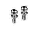 HUDY 990020 - Titanium Ball Stud D=5.4 / L=10 / S=4.5 / 2mm HEX (2)
