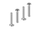 HUDY 908320-T Titanium SUPER-LOW Head Screw Centering DIA M3x20 (4)