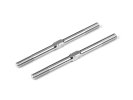 HUDY 992385 - Titanium Adjustable Turnbuckle 55mm M3.5 L/R (2)
