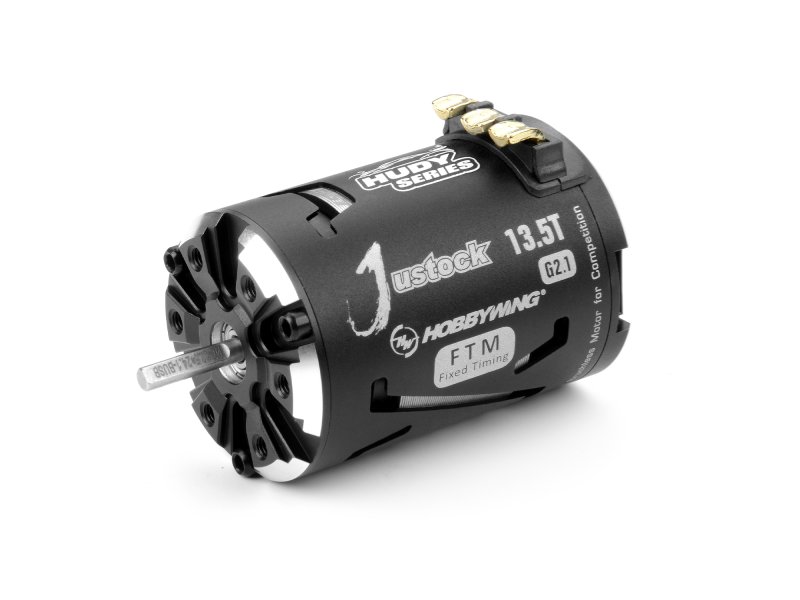 HUDY 201113 Motor Hobbywing - HUDY Series - Justock 13.5T - Black G2.1