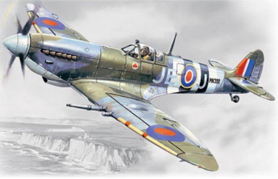 ICM 48061 - 1/48 Spitfire Mk.IX, Wwii British Fighter