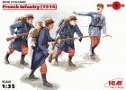 ICM 35682 - 1/35 French Infantry (1914), (4 figures)