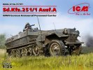 ICM 35101 - 1/35 Sd.Kfz.251/1 Ausf.A German Armoured Personnel Carrier