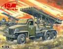 ICM 35512 - 1/35 BM-13-16N Wwii Soviet Multiple Launch Rocket System