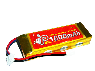 Intellect (IP-1600A2S-20C) - 7.4V 20C 1600mah Lipo Battery