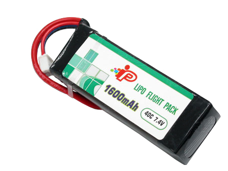 Intellect (IP-1600D2S-40C) - 7.4v 40C 1600mah Lipo Battery