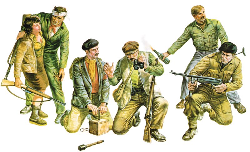 Italeri 6556 - 1/35 Partisans