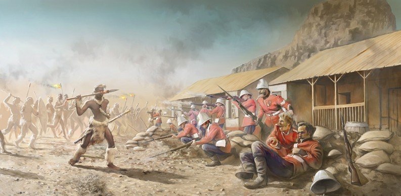 Italeri 6114 - 1/72 Battle of Rorke\'s Drift Anglo-Zulu War - 22/23 January 1879 Diorama Set