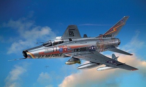 Italeri 1299 - 1/72 F-100 D Super Sabre