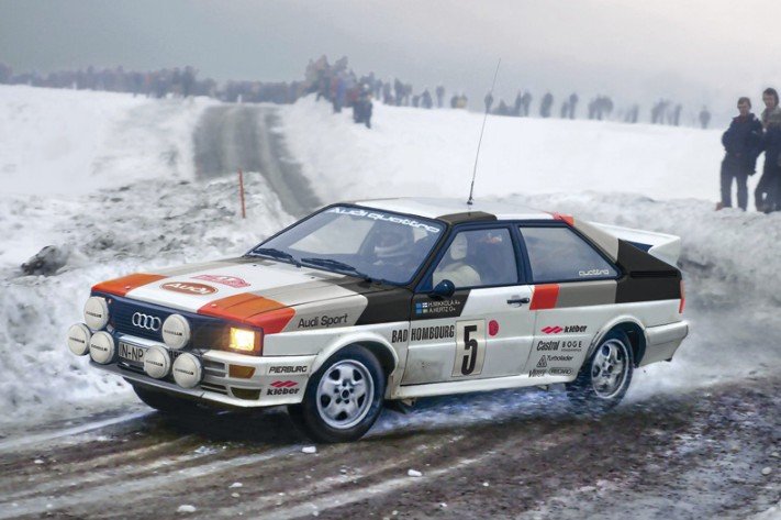 Italeri 3642 - 1/24 Audi Quattro Rally