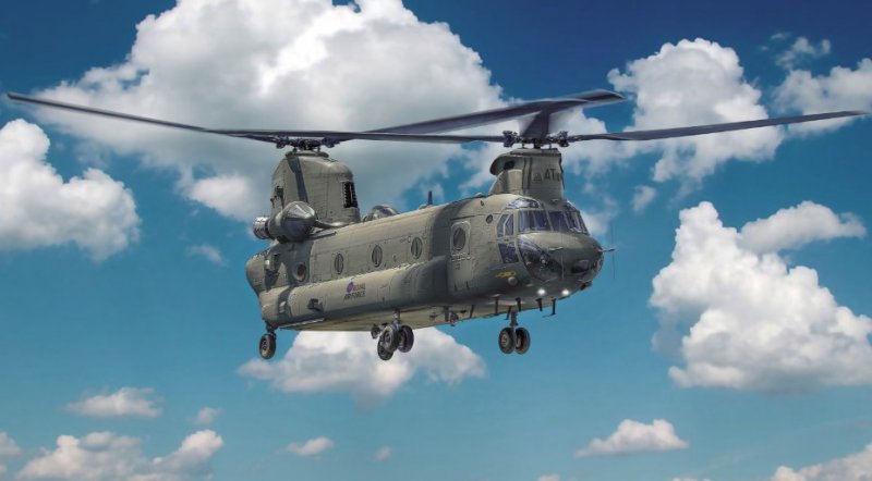 Italeri 2779 - 1/48 CH-47F Chinook HC.2