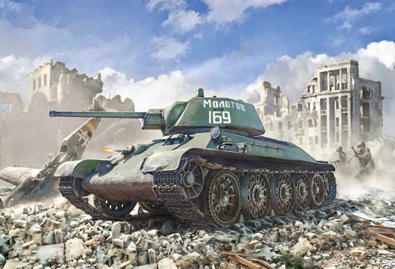 Italeri 6570 - 1/35 T-34/76 Mod. 43