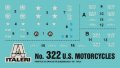 alt="Italeri 322 - 1/35 U.S. Motorcycles WWII(D-Day)" title="Italeri 322 - 1/35 U.S. Motorcycles WWII(D-Day)"