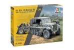 Italeri 6595 - 1/35 Sd.Kfz.10 Demag D7 with 7 ,5 cm lelG 18 and Crew