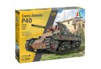 Italeri 6599 - 1/35 Carro Armato P 40 Carro Italian Heavy Tank