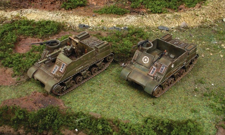 Italeri 7513 - 1/72 M7 Priest 105mm/Kangaroo (2Pcs)