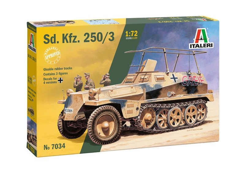 Italeri IT-7034S - 1/72 Sd. Kfz. 250/3