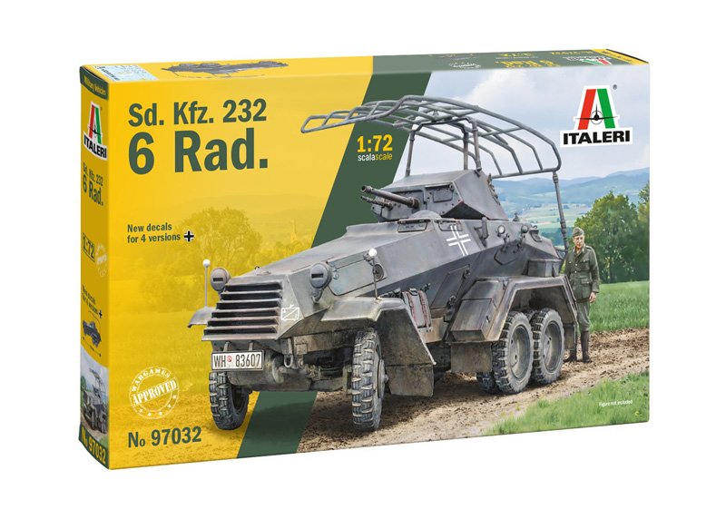 Italeri 97032 - 1/72 Sd.Kfz.232 6 Rad