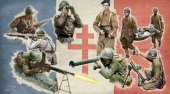 Italeri 6189 - 1/72 Free French Infantry WWII
