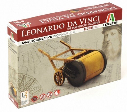 Italeri 3106 - Leonardo da Vinci Mechanical Drum