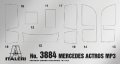 alt="Italeri 3884 - 1/24 Mercedes-Benz Actros 1851 Blackliner MP3" title="Italeri 3884 - 1/24 Mercedes-Benz Actros 1851 Blackliner MP3"