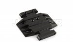 Axial Racing AX10 Deadbolt Aluminum Skid Plate - Black