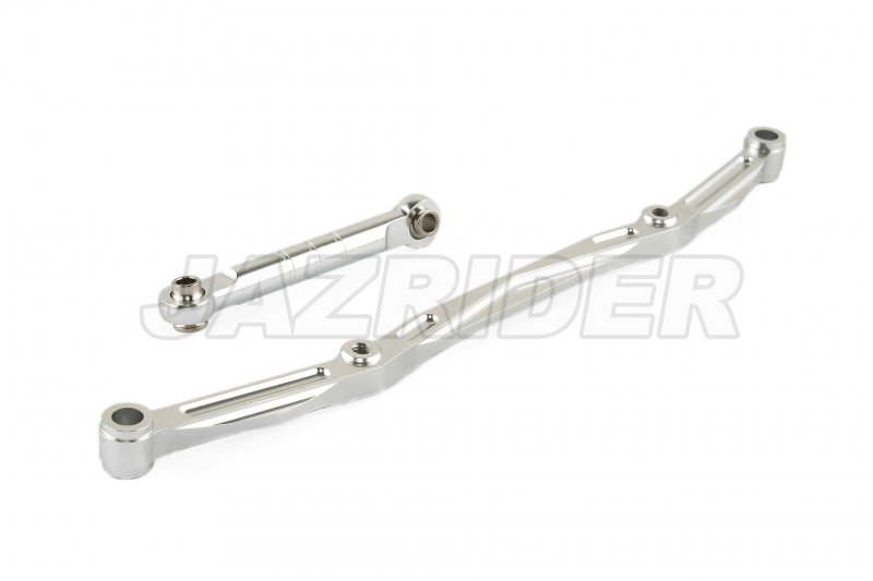 Axial Racing SCX-10 Aluminum Steering Linkage (Silver)