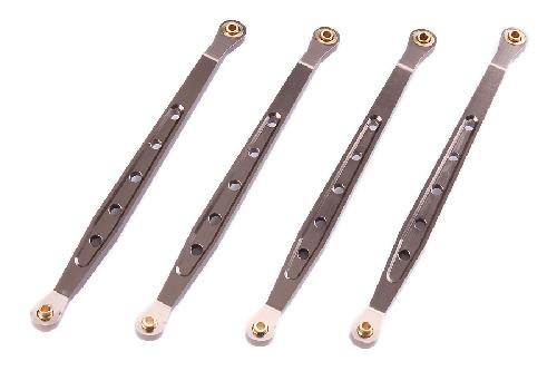 Axial Racing Wraith Aluminum Chassis Linkage (Gunmetal)