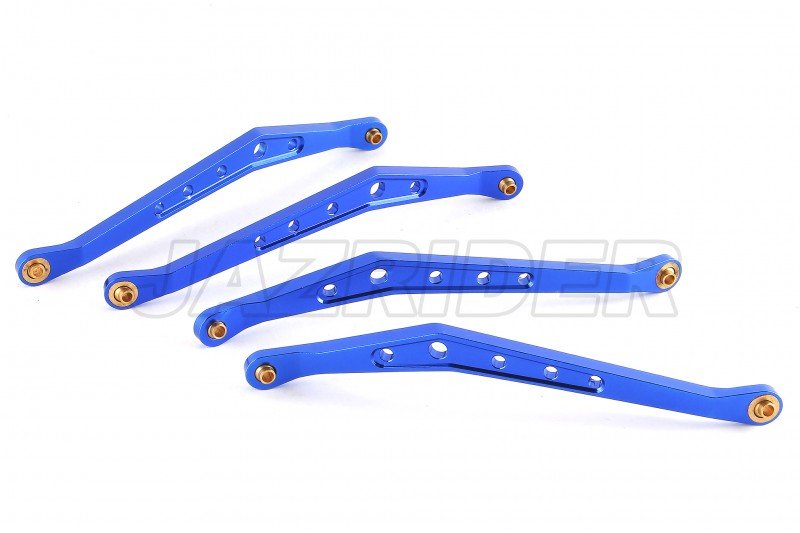 Axial Racing Wraith/RR10/AX10 Aluminum Upper Linkage Links (Blue,4pcs)