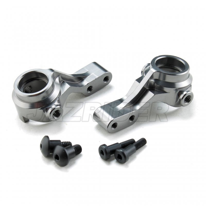 Tamiya CC-02 Chassis Aluminum Front Knuckle Arms (Gun Metal)