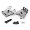 Tamiya CC-02 Chassis Aluminum Front/Rear Shock Tower (Gun Metal)