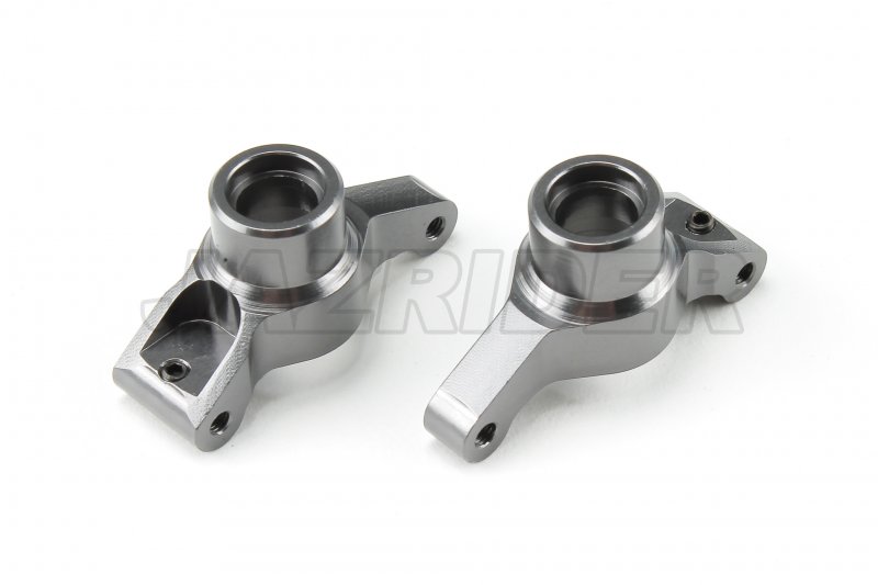 Tamiya M-07 Aluminum Rear Hub Carrier (Gun Metal)