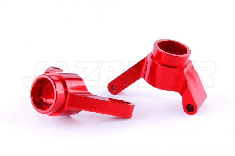 Tamiya M06 Aluminum Rear Hub Carrier (Red)