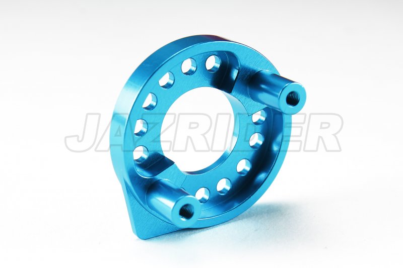 Tamiya TA01 / TA02 / DF01 Aluminum Motor Mount (Light Blue)