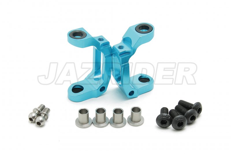 Tamiya TA-01 Aluminum C-Hubs (Blue) Set