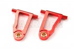 Tamiya TT01 / TT01E Aluminum Front Upper Suspension Arms (Red)