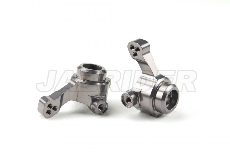 Tamiya TT-02B / DF-02 Aluminum Front Knuckle Arms (Gun Metal)