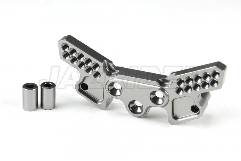 Tamiya TT-02B Aluminum Front Damper Stay (Gun Metal)