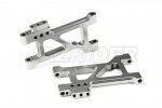 Tamiya TT-02B Aluminum Front Suspension Arms Set (Gun Metal)