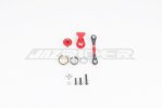Jazrider Tamiya TT-02/TT-02B Chasis Aluminium Hi-torque Servo Saver 25T w/Aluminium Tie Rod Set (Red)