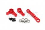 Tamiya XV-01 Aluminum Ball Bearing Steering Assembly Set (Red)