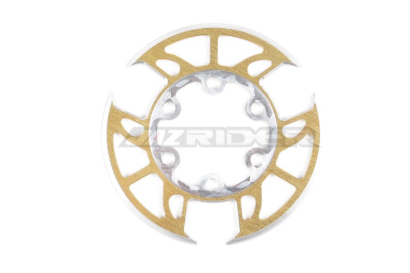 Team Losi Promoto-MX Motorcycle Aluminum Rear Brake Disc (Golden)