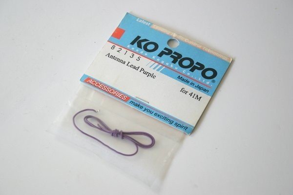 KO Propo 82135 - Antenna Lead Purple for 41MHz receiver