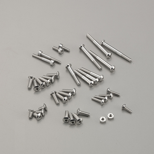 KO Propo 10535 - Alminum screw Set for EX-1 KIY Silver