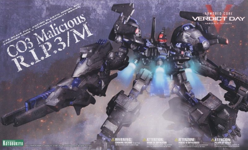 Kotobukiya 10784 - 1/72 VI080 Armored Code CO3 Malicious R.I.P.3/M