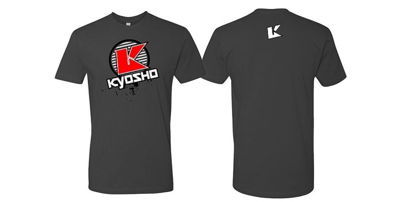 Kyosho 88009XL - XL Grey K Circle Short Sleeve